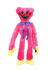 Huggy Wuggy βελούδινη κούκλα Ροζ 40cm (OEM)