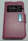 Huawei Ascend Y550 - Leather Stand Case With Window Magenta (OEM) Huawei Ascend Y550 - Leather Stand Case With Window Magenta (OEM)