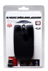 Wireless Optical Usb Mouse Mobilis A100 3 Πλήκτρων Μαύρο Wireless Optical Usb Mouse Mobilis A100 3 Πλήκτρων Μαύρο