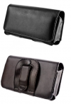 Universal Leather Band Leather Case 6 Black (OEM)