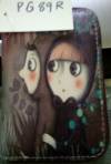 Νο: PG89RS  MODA ITALIA  WALLET OF HAND & POCKET COLOURS WITH FACE OF SMALL GIRL  (ΟΕΜ)