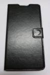 Lenovo A880 - Leather Wallet Stand Case Black (OEM)