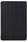 Δερμάτινη Θήκη Tri-fold με πίσω κάλυμμα σιλικόνης / Slim Book Case for Huawei MediaPad M5 Lite 10.1" Black (oem)