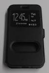 Leather Case With Windows And Silicone Back Cover for Huawei Y3ii Black (OEM) Leather Case With Windows And Silicone Back Cover for Huawei Y3ii Black (OEM)