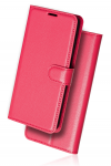 Leathertype Book with Strap Red (Redmi 13C)