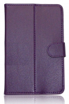 Leather Stand Case for Android Tablet 9.7" Purple (OEM)