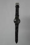 WOMEN ROUND CASE WRIST WATCH DARK GREY STRAP IN ANIMAL PRINT AND DARK GREY DIAL WITH GOLDEN DETAILS(OEM)