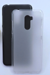 Silicone TPU Gel Case for Xiaomi Pocophone F1 TRANSPARENT MAT (OEM)