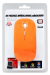 Wireless Optical Usb Mouse Mobilis A100 3 Πλήκτρων Πορτοκαλί Wireless Optical Usb Mouse Mobilis A100 3 Πλήκτρων Πορτοκαλί