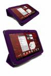 Leather Case for Motorola Xoom 2 Purple (OEM)