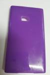 Nokia Lumia 900 Silicone TPU Gel Case Μωβ OEM Nokia Lumia 900 Silicone TPU Gel Case Μωβ OEM