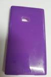 Nokia Lumia 900 Silicone TPU Gel Case Μωβ OEM