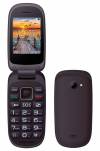 Maxcom MM818 (Dual Sim) με Μεγάλα Πλήκτρα, Ραδιόφωνο (Λειτουργεί χωρίς Handsfree) και Πλήκτρο Έκτακτης Ανάγκης Μαύρο