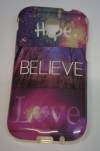 Samsung Galaxy Ace 2 I8160 -   TPU Gel Hope Believe Love (OEM)