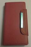 Nokia Lumia 830 - Leather Magnetic Wallet Case Magenta (OEM)