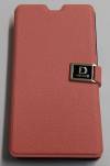 Sony Xperia Z1 - Leather Wallet Case With Magnetic Flip Pink (OEM)