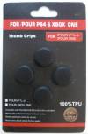 Thumb Grimps Για PS4 / PS3 / Xbox 360 / Xbox One Μαύρο Σετ 4 Τεμάχια (OEM)