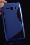 Huawei Ascend Y530 - TPU Gel Case S-Line Blue (OEM) Huawei Ascend Y530 - TPU Gel Case S-Line Blue (OEM)