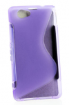 Sony Xperia Z1 Compact D5503 - Gel TPU Θήκη S-Line Μώβ (OEM)