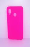 Samsung Galaxy A20e backcase silicone TPU light fuchsia 2019 (OEM)