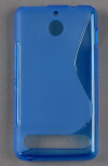 Sony Xperia E1/ E1 dual - TPU GEl Case S-Line Blue (ΟΕΜ)