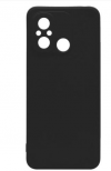 Mat  TPU Phone Case Cover for  XIAOMI REDMI 12C / 11A / POCO C55 BLACK  (OEM)