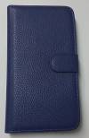 Huawei Ascend G7 - Leather Wallet Stand Case Blue (OEM) Huawei Ascend G7 - Leather Wallet Stand Case Blue (OEM)