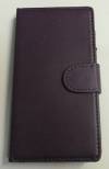 Microsoft Lumia 540 - Leather Wallet Case Purple (OEM)