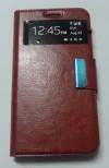 Sony Xperia E3 - Leather Flip Case with Window Red (ΟΕΜ)