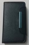 Sony Xperia J St26i - Δερμάτινη Θήκη Πορτοφόλι Με Μαγνητικό Flip Μαύρο (OEM)