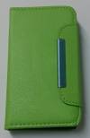 Sony Xperia J St26i - Δερμάτινη Θήκη Πορτοφόλι Με Μαγνητικό Flip Πράσινο (OEM)