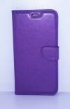 Purple Leather Wallet Book Case for Xiaomi Redmi Mi8 Pro - (oem)