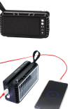 CMiK MK-103 Ηχείο Bluetooth 15W με Ραδιόφωνο και Διάρκεια Μπαταρίας έως 5 ώρες Μαύρο