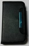 Leather Magnetic Wallet/Case for Alcatel One Touch Pop C5 (OT-5036D) Black (OEM)