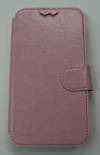 Leather Wallet Case Elastic Universal for SMARTPHONE 5 Pink (OEM)