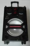 Carrying sound system with bluetooth, FM, USB, microphone CN-S2468FM-BT ()