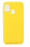 Silicone Case for Samsung A21S Yellow (OEM)