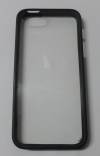 iphone 5 Σκληρή Θήκη Πλαστικό Πίσω Κάλυμμα Διαφανής Με Μαύρο Πλαίσιο OEM iphone 5 Σκληρή Θήκη Πλαστικό Πίσω Κάλυμμα Διαφανής Με Μαύρο Πλαίσιο OEM