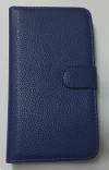 Lenovo Vibe X2 - Leather Wallet Case Blue (OEM)