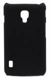 Θήκη Faceplate Ancus για LG Optimus L7 II Dual P715 Velvet Feel Μαύρη (Ancus)