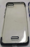 Θήκη OEM μαλακη σιλικονη πλατη για Xiaomi Redmi 6A Διαφανες με μαυρα πλαινα Θήκη OEM μαλακη σιλικονη πλατη για Xiaomi Redmi 6A Διαφανες με μαυρα πλαινα