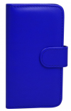 Huawei Ascend Y530 - Leather Wallet Case Blue (OEM) Huawei Ascend Y530 - Leather Wallet Case Blue (OEM)