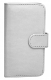 Huawei Ascend Y530 - Leather Wallet Case White (OEM)