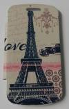 Samsung Galaxy Mini 2 S6500 - Flip Case With Back Battery Cover Eiffel Tower (OEM)