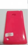 Nokia Lumia 720 Θήκη Σιλικόνης TPU  Magenta (OEM)