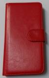 Sony Xperia M5 - Leather Wallet Case Red (OEM)