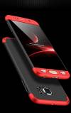 Bakeey™ Full Body Hard PC Case 360° for Samsung Galaxy S7 Edge Red/Black (BULK) (OEM)