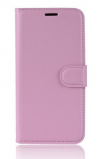 Leather Wallet Case With Plastic Back Cover for Vodafone Smart Prime 7 VFD600 PINK  (ΟΕΜ)