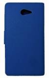 Sony Xperia M2 D2303 - Δερμάτινη Θήκη Πορτοφόλι Μπλε (OEM)