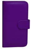 Huawei Ascend Y530 - Leather Wallet Case Purple (OEM) Huawei Ascend Y530 - Leather Wallet Case Purple (OEM)